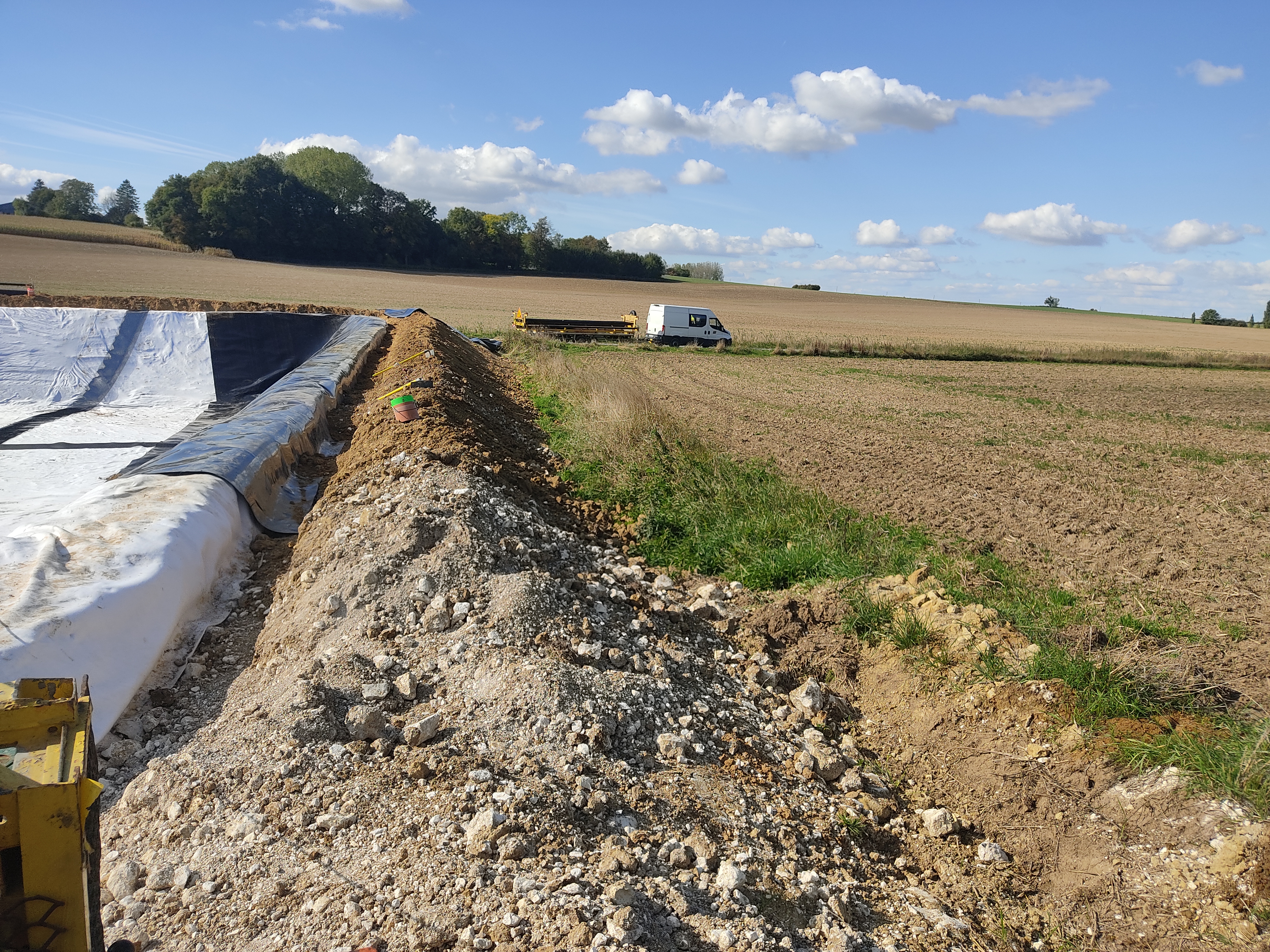 BASSIN TAMPON D'IRRIGATION   DPT 02